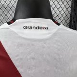 25/26 River Plate Home Long Sleeve Player 1:1 Quality Soccer Jersey