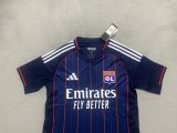 25/26 Lyon Away Fans 1:1 Quality Soccer Jersey