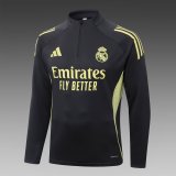 25/26 Real Madrid Dark Grey 1:1 Quality Training Jersey
