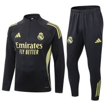25/26 Real Madrid Dark Grey 1:1 Quality Training Jersey