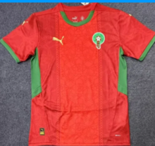 24/25  Morocco Home Red Fans 1:1 Quality Soccer Jersey