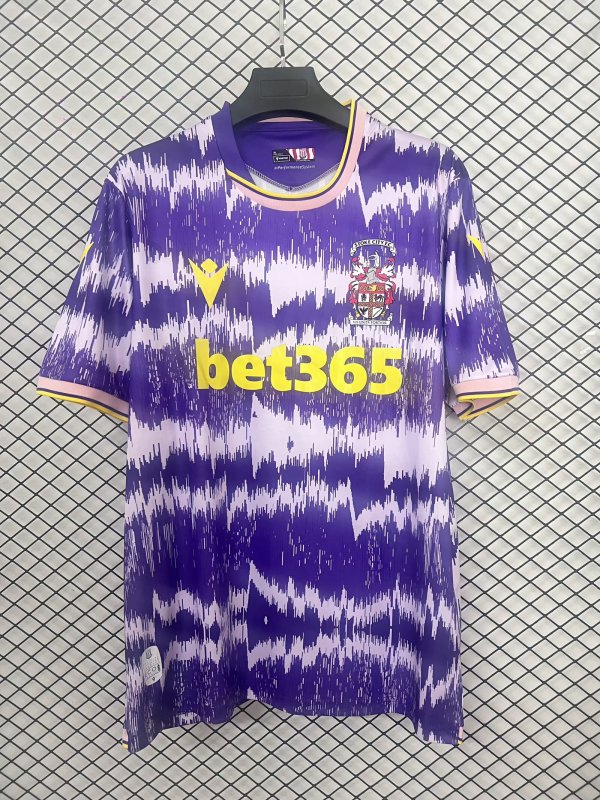 25/26 Stoke City Away Fans 1:1 Quality Soccer Jersey