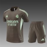 25/26 Real Madrid khaki 1:1 Quality Training Jersey（A-Set）