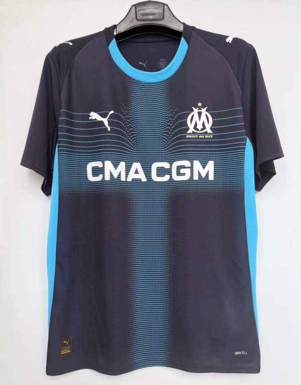 25/26  Marseille Away Fans 1:1 Quality Soccer Jersey