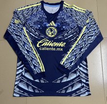 25/26 Club American  Away Fans Long sleeve 1:1 Quality Soccer Jersey