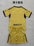 25/26 Boca Away Kids 1:1 Quality Soccer Jersey