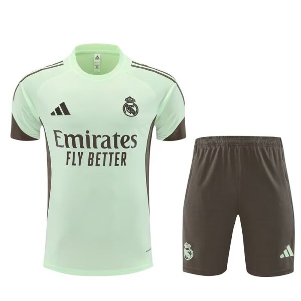 25/26 Real Madrid light Green 1:1 Quality Training Jersey（A-Set）