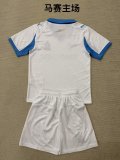 25/26 Marseille Home Kids Kits 1:1 Quality Soccer Jersey