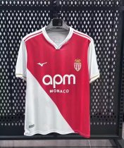 25/26  Monaco  Home Fans 1:1 Quality Soccer Jersey