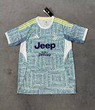 25/26 Juventus  Away  Fans 1:1 Quality Soccer Jersey（带广告）