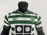 2003/2004 Sporting Lisbon Home 1:1 Quality Retro Soccer Jersey