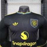 25/26  Manchester United Third   Long Sleeve Player  1:1 Quality Soccer Jersey