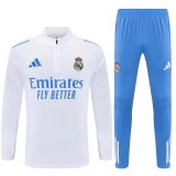 25/26 Real Madrid  White 1:1 Quality Training Jersey