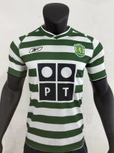 2003/2004 Sporting Lisbon Home 1:1 Quality Retro Soccer Jersey