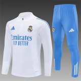 25/26 Real Madrid  White 1:1 Quality Training Jersey