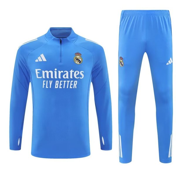 25/26 Real Madrid  Baby Blue 1:1 Quality Training Jersey