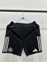 25/26  Newcastle Home Black Player 1:1 Quality Shorts