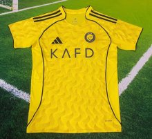 25/26 Al-Nassr FC Home  Fans  1:1 Quality Soccer Jersey