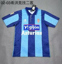 2002/2003 Sporting de Gijon Third  Fans Retro  1:1 Quality Soccer Jersey