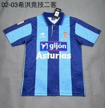 2002/2003 Sporting de Gijon Third  Fans Retro  1:1 Quality Soccer Jersey