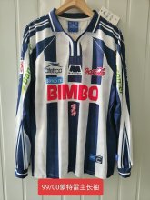 1999/2000 Monterrey Home Long sleeve Fans Retro 1:1 Quality Soccer Jersey