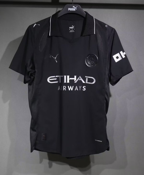25/26 Manchester City Away  Player 1:1 Quality Soccer Jersey（球员版）