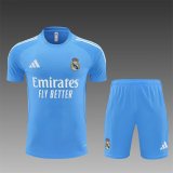 25/26 Real Madrid Baby Blue 1:1 Quality Training Jersey（A-Set）