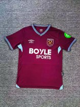 25/26 West Ham United Home Fans 1:1 Quality Soccer Jersey