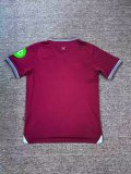 25/26 West Ham United Home Fans 1:1 Quality Soccer Jersey