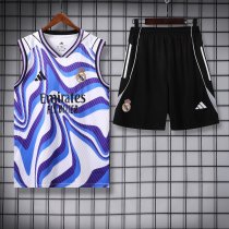 25/26 Real Madrid 1:1 Quality Training Vest(A-Set) 25/26 Real Madrid 1:1 Quality Training Vest(A-Set)