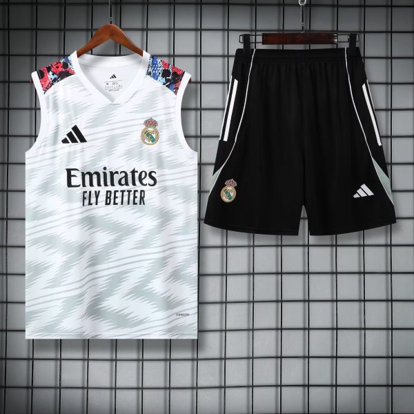 25/26  Real Madrid  1:1 Quality Training Vest（A-Set）