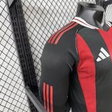 25/26 River Plate Away  Long Sleeve Player 1:1 Quality Soccer Jersey