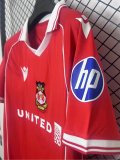 25/26 Wrexham Home  Fans 1:1 Quality  Soccer Jersey