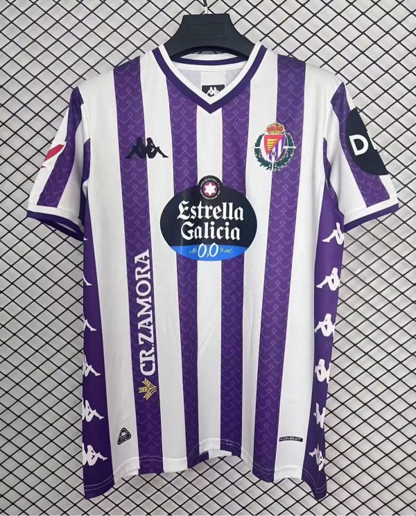 25/26 Real Valladolid Home Fans 1:1 Quality Soccer Jersey