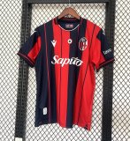 25/26 Bologna Home  Fans 1:1 Quality Soccer Jersey