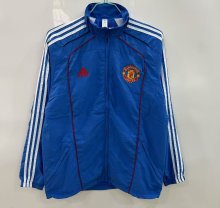 25/26  Manchester United Blue Windbreaker