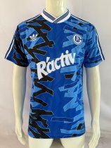 1992/1993 FC Schalke 04 Home Fans Retro 1:1 Quality Soccer Jersey