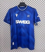 25/26 Karlsruher SC Home  Fans 1:1 Quality Soccer Jersey