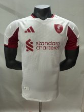 25/26  Liverpool  Away White Player 1:1 Quality Soccer Jersey