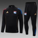 25/26  Lyonnais Black  1:1 Quality Training Jersey