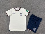 25/26  West Ham United  Away Kids Kits 1:1 Quality Soccer Jersey