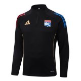 25/26  Lyonnais Black  1:1 Quality Training Jersey