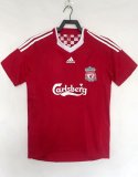 2008/2009 Liverpool Home Fans Retro 1:1 Quality  Soccer Jersey