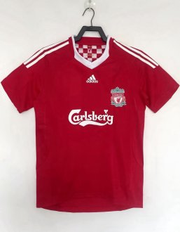 2008/2009 Liverpool Home Fans Retro 1:1 Quality  Soccer Jersey