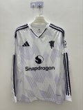 25/26  Manchester United Away Long Sleeve  Fans 1:1 Quality Soccer Jersey