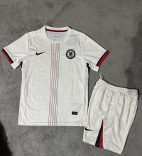 25/26  Chelsea Away  Adult Kits 1:1  Quality  Soccer Jersey（成人套装）