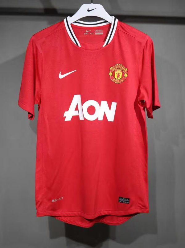 2011/2012 Manchester United Home Player Retro 1:1 Quality  Soccer Jersey