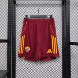 25/26 AS Roma Home Fans 1:1 Quality Shorts