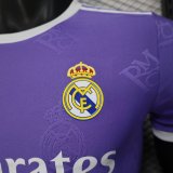 25/26  Real Madrid Special Edition Purple Player 1:1 Quality Soccer Jersey