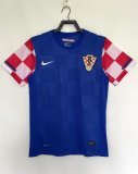 2010 Croatia Away Blue 1:1 Quality Retro Soccer Jersey